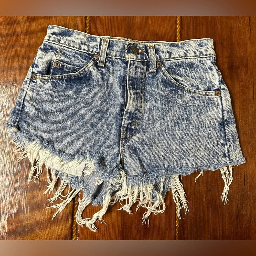 Levi’s Orange Tag Vintage Shorts Size 26-27 - Picture 2 of 15